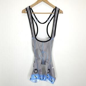 Wattie Ink Cycling Bib Shorts Womens Medium Bike Switch4good Blue